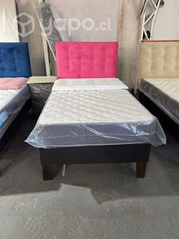 Cama plaza y media y plaza oferta nuevas