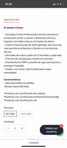 Columpio Aeroyoga NUEVO