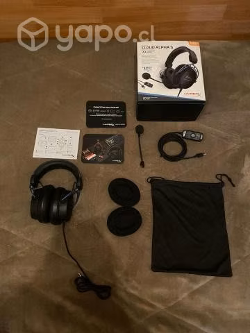 Audifonos Hyperx Cloud Alpha S