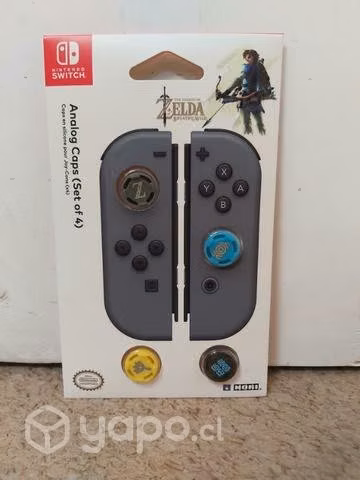 Set de 2 pares de grips para los joycons de switch