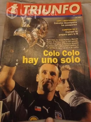 Revistas Triunfo Colo Colo