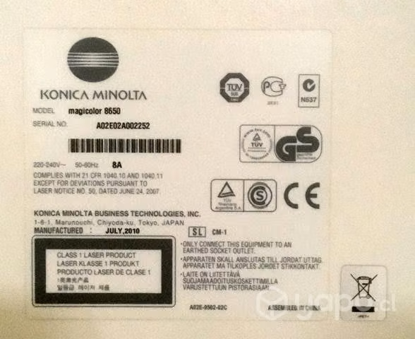 Impresora magicolor