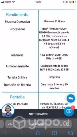 Vendo computador