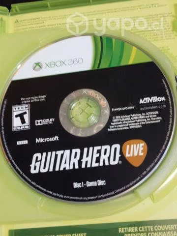 Guitar Hero Live Xbox 360