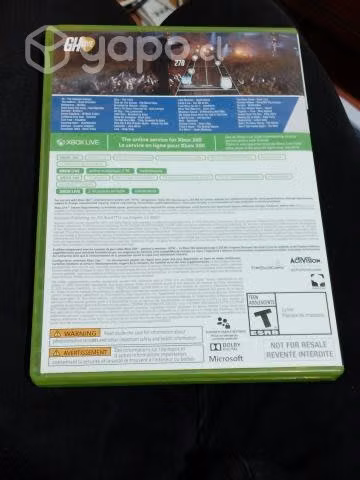 Guitar Hero Live Xbox 360