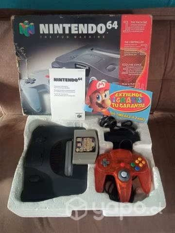 Nintendo 64+ caja + accesorios