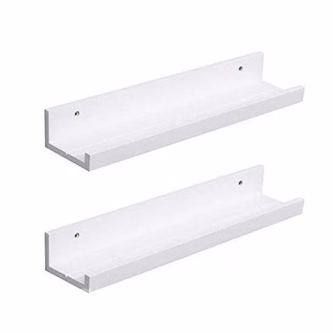 Repisas Infantil Hogar Librero L Blanca 50 CM