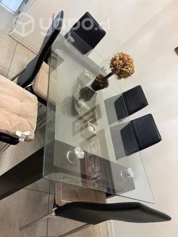 Juego de comedor mesa+6 sillas - Imagen 2