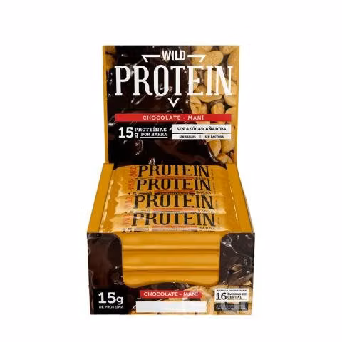 Barras de Proteina Wild foods