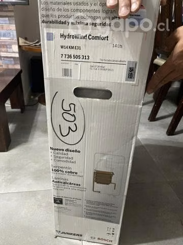 Calefont nuevo junkers body