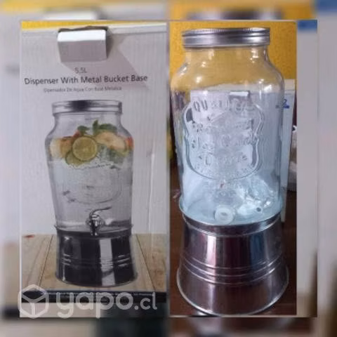 Dispensador de vidrio