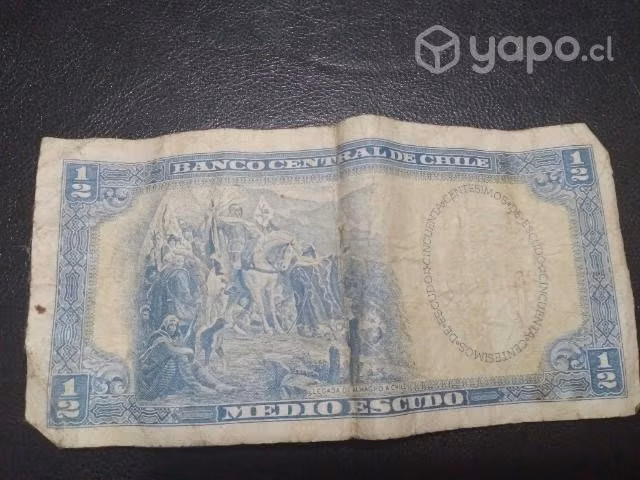 billetes antiguos de Chile