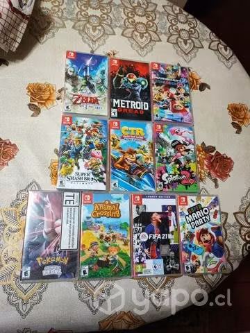 Juegos nintendo switch