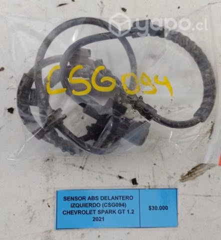 Sensor ABS Delantero Izquierdo (CSG094) Chevrolet