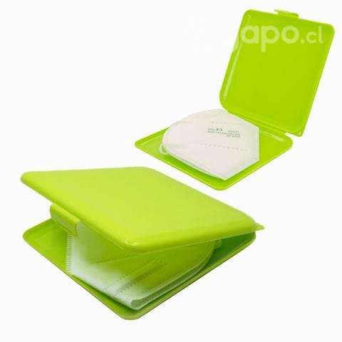 Estuche Porta Mascarilla KN-95 Verde - Imagen 4