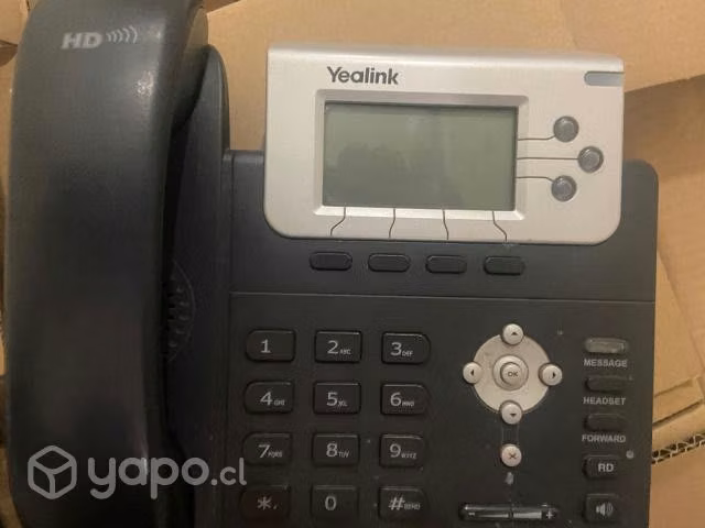 Telefonos ip yealink t23g - t22p (sin fuente)