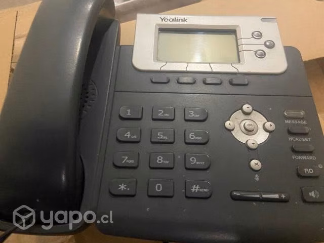 Telefonos ip yealink t23g - t22p (sin fuente)