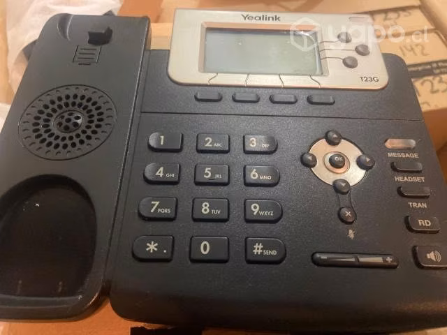 Telefonos ip yealink t23g - t22p (sin fuente)