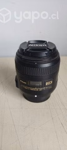 LENTE NIKKOR 40MM Af-s F/2.8 DX MICRO