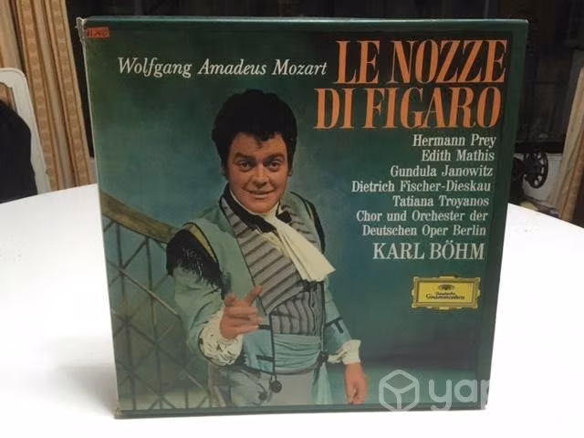 Mozart. Las Bodas De Fígaro. Böhm. Caja 4 Lps
