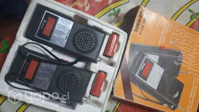 Antiguos Walkie talkies de juguete
