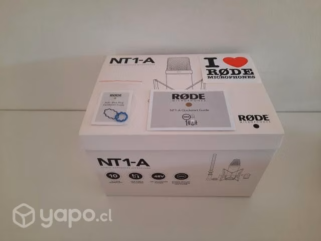 Microfono rode nt1-a, solo se uso una vez
