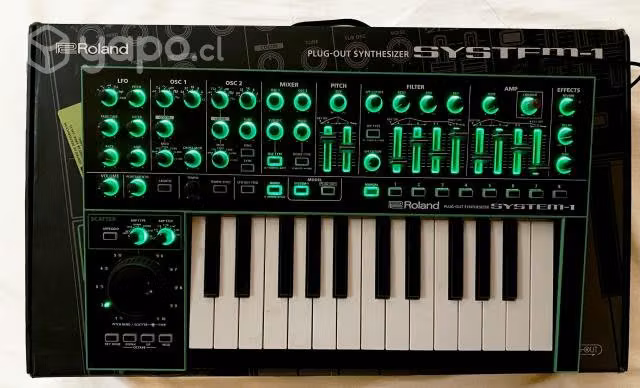 Sintetizador roland system 1