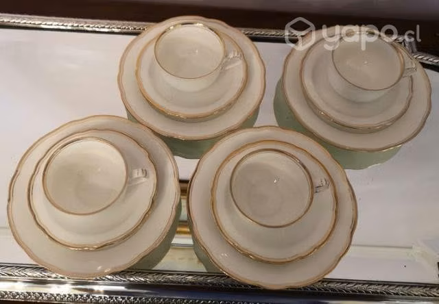 4 trios de café Bavaria