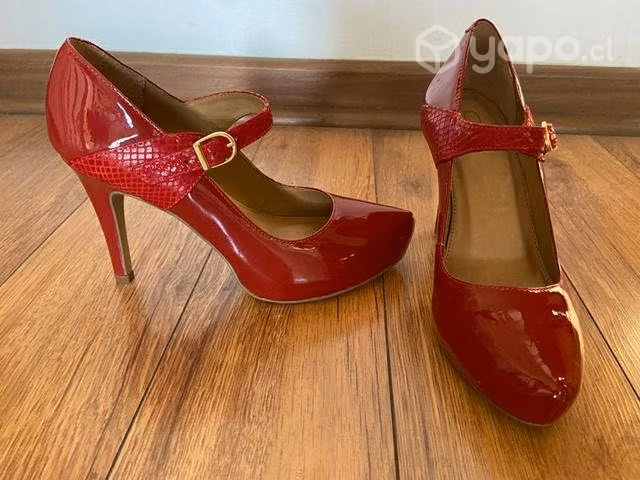 Zapato charol rojo GACEL n* 34