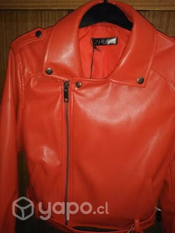 Chaqueta ecocuero mujer