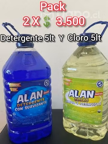 Venta Detergente y cloro