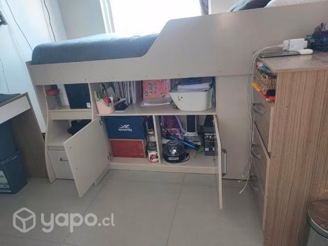 Cama 1 plaza y media