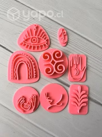 Set de Moldes o Coradores para Arcilla Polimerica