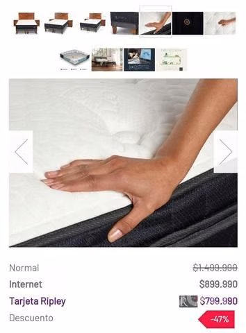 Cama Europea Cic Super Premium King - Imagen 4