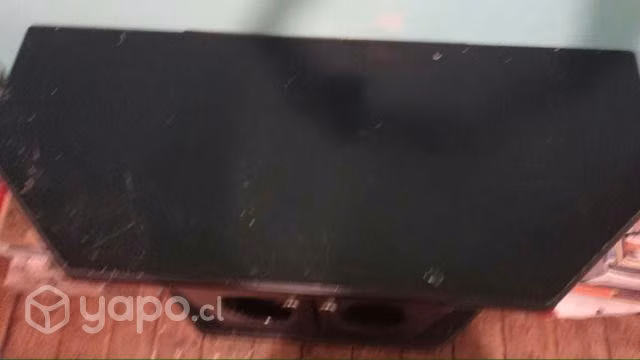 Escritorio negro