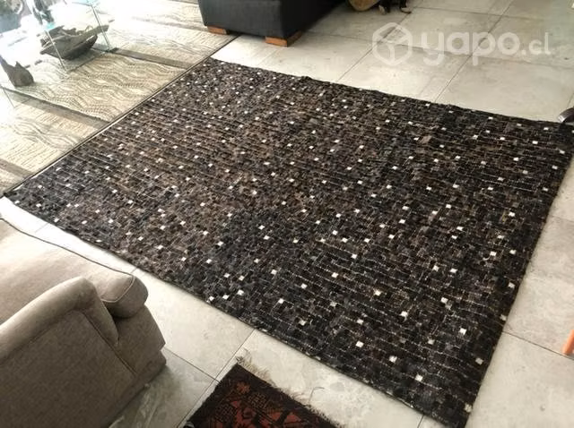 Alfombra cuero natural