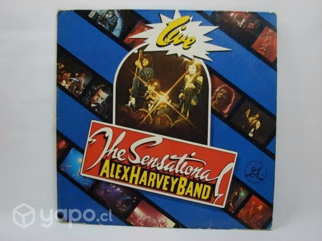 Vinilo The Sensational Alex Harvey Band Live 1975