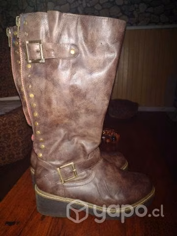 botas café 38 - Imagen 2