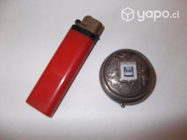 Antiguo Pastillero De Metal