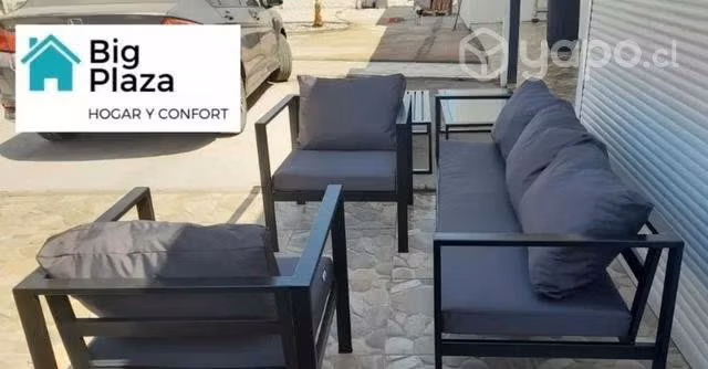 Set de terraza de 3 cuerpos