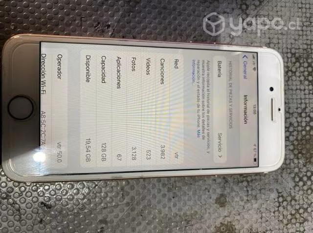 Iphone 7 de 128 gb.