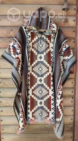 Ponchos hechos en telar