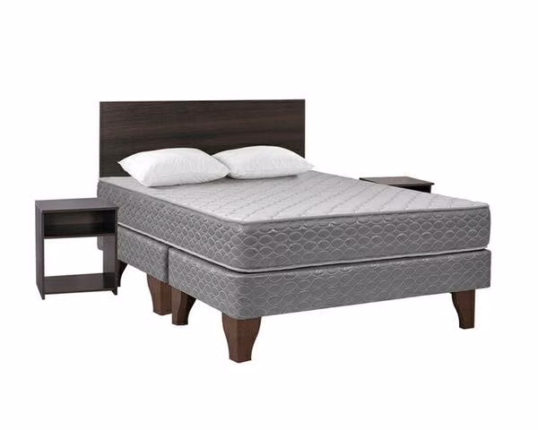 Cama celta mediterráneo / 2 plazas / base dividida