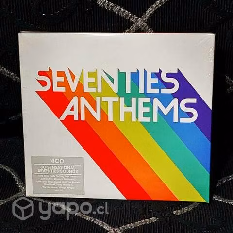 Box 4cds seventies anthems / 80 greatest hits 70's