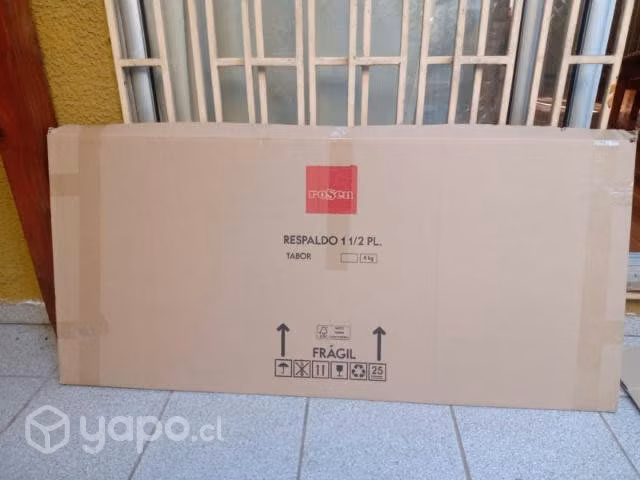 Respaldo de Cama Plaza y Media (Nuevo)