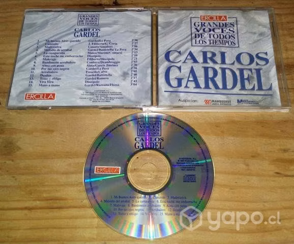 Carlos Gardel - Grandes Voces "1997" 15 Canciones
