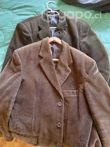 Chaqueta veston de cotele