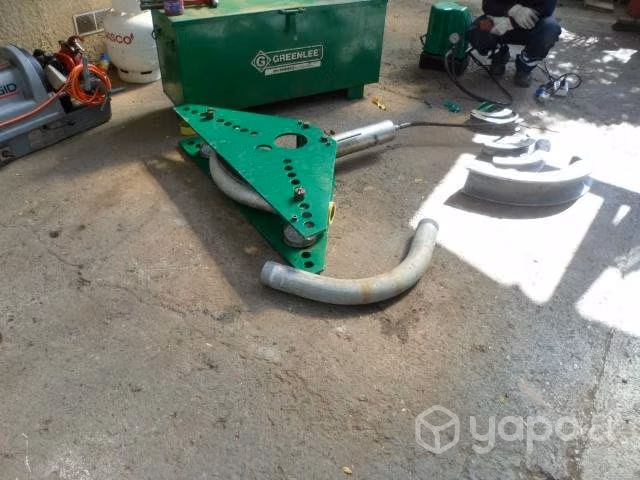 Curvadora Greenlee de 11/4" a 4"
