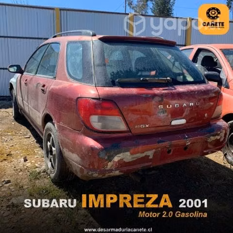 Demper o polea cigüeñal Subaru impreza 2.0 2001