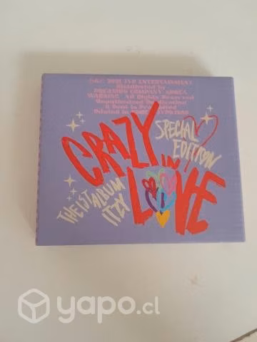 Album ITZY original crazy in love edicion especial